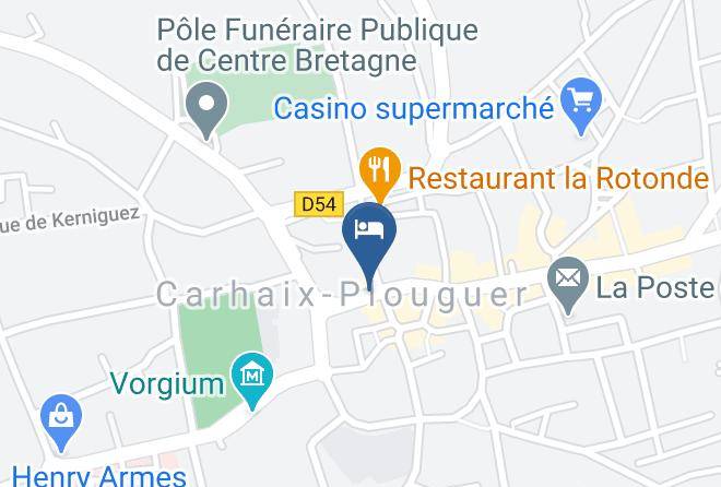 Finistere - Hoteld'ahes Maps