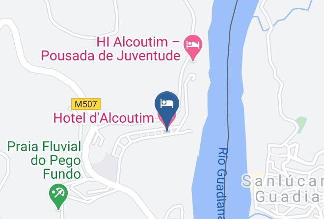 Alcoutim - Hotel D'alcoutim Maps