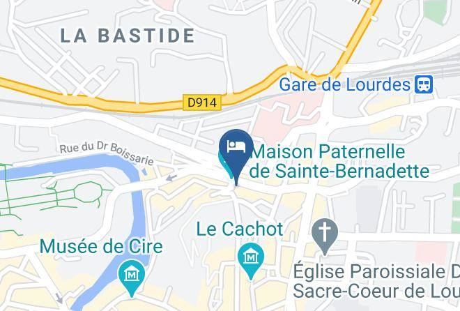 Hautes Pyrenees - Hotel D'alsace Maps