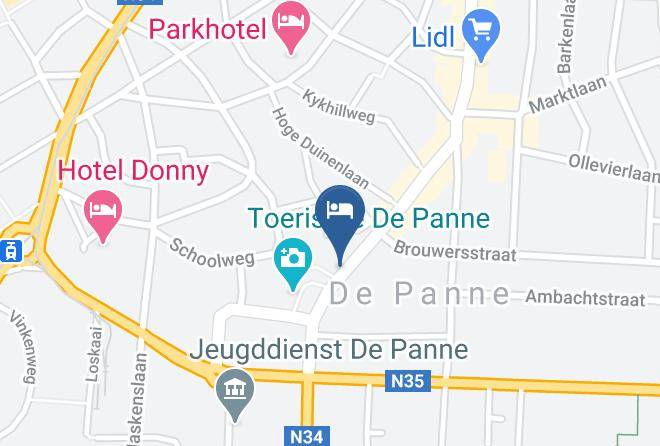 West Flanders - Hotel D'anvers Maps