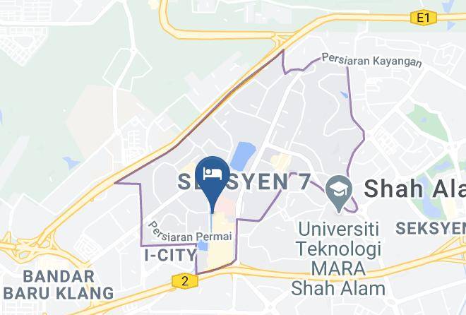 Petaling - Hotel D'bayou Maps