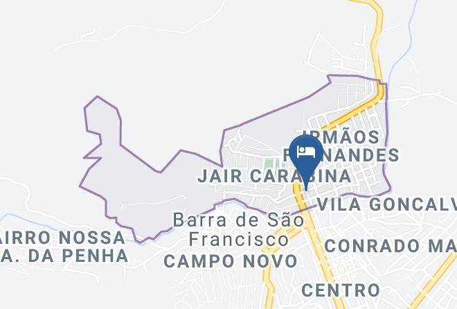 Barra De Sao Francisco - Hotel D' Bina Maps