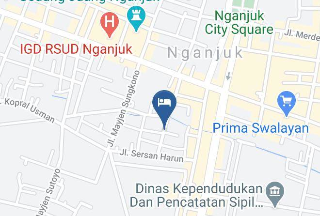 Nganjuk Regency - Hotel D'blessing Reddoorz Near Rsud Nganjuk Maps