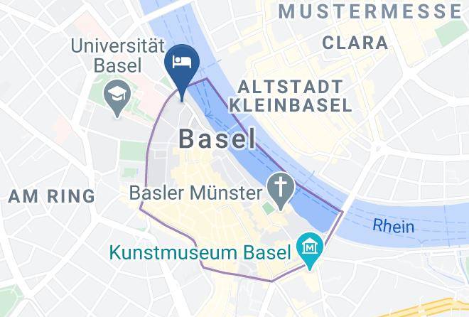 Basel - Hotel D Design Hotel Maps