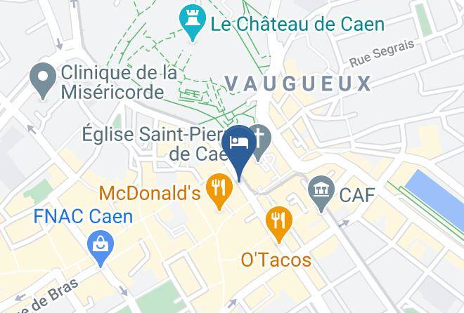 Calvados - Hotel D'escoville Maps