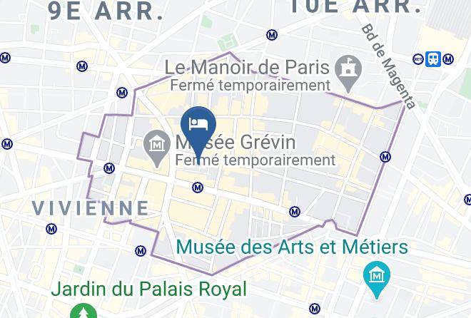 Paris - Hotel D'espagne Maps