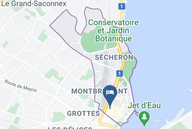 Geneva - Hotel D Geneva Maps
