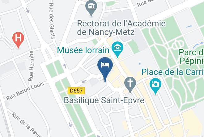 Meurthe Et Moselle - Hotel D'haussonville Maps