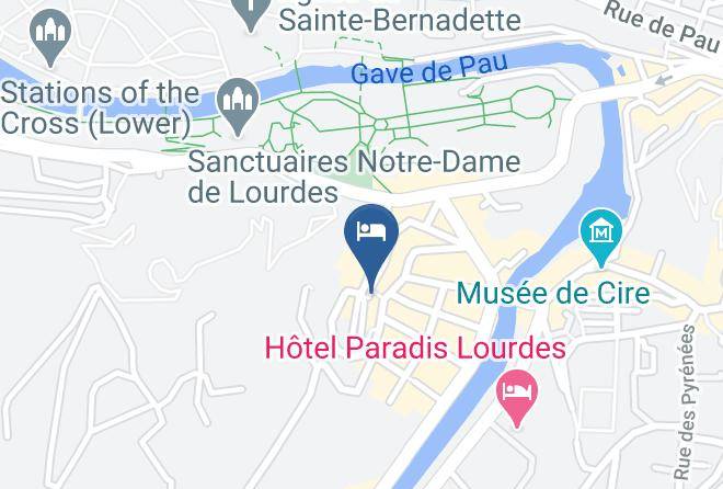 Hautes Pyrenees - Hotel D'irlande Maps