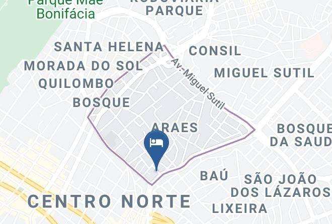 Cuiaba - Hotel D'luca Maps