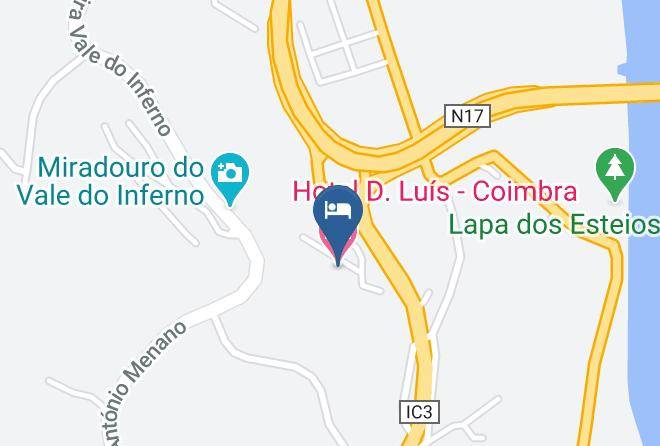 Castelo Viegas - Hotel D Luis Coimbra Maps
