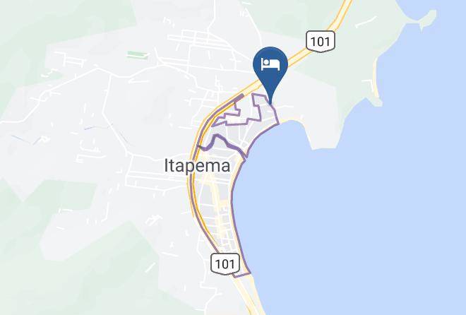 Itapema - Hotel Pousada Dluz Maps