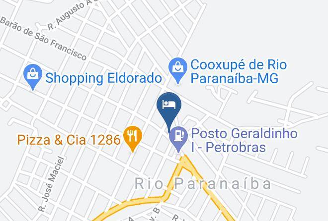 Rio Paranaiba - Hotel D Maria Terta Ii Maps