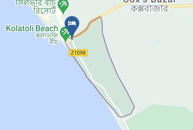 Chittagong - Hotel D' Oceania Maps