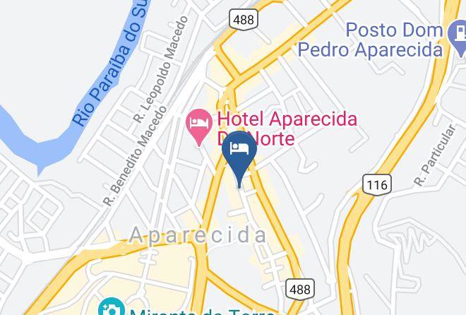 Aparecida - Hotel D Oeste Maps