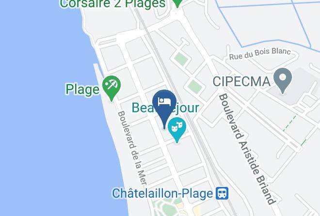 Charente Maritime - Hotel D'orbigny Maps