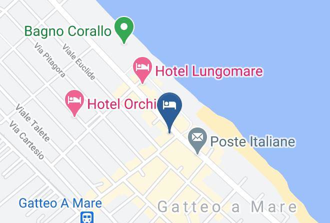 Forli - Hotel D'oriente Maps