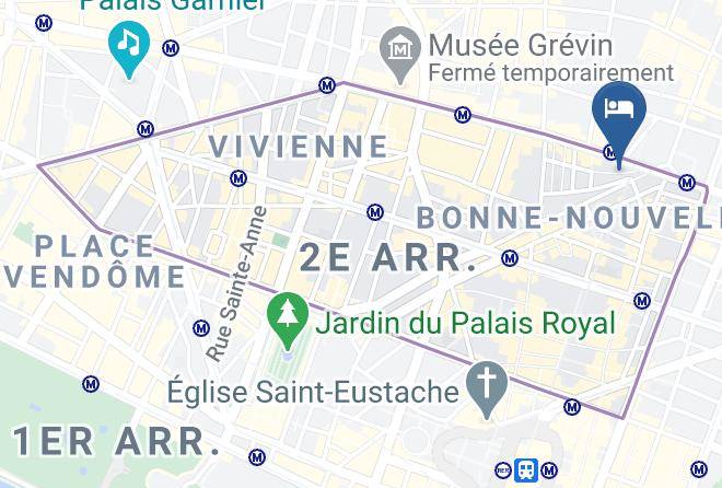 Hotel D'orleans Paris Gare De L'est Map