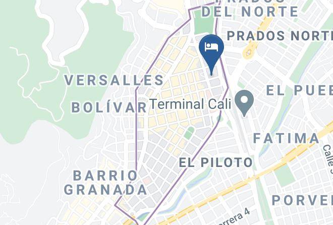 Cali - Hotel D'oscar Maps