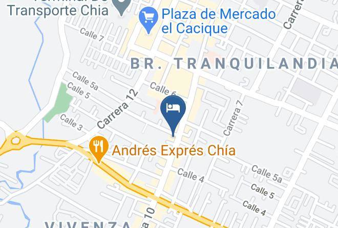 Chia - Hotel D' Paso Maps