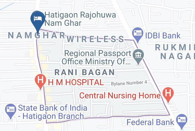 Dispur - Hotel D' Sapphire Maps