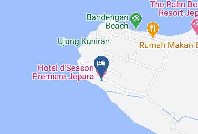 Jepara Regency - Hotel D'season Premiere Jepara Maps
