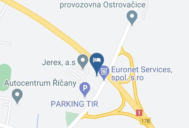 Brno Province - Hotel D1 Maps