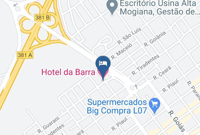 Sao Joaquim Da Barra - Hotel Da Barra Maps