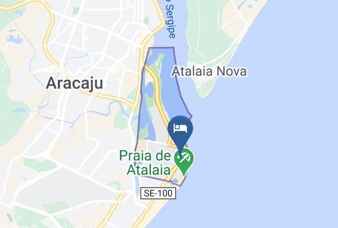 Aracaju - Hotel Da Costa Maps