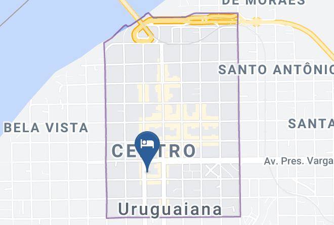 Uruguaiana - Hotel Da Fronteira Uruguaiana Maps