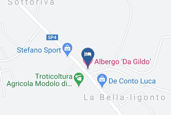 Treviso - Albergo 'da Gildo' Maps