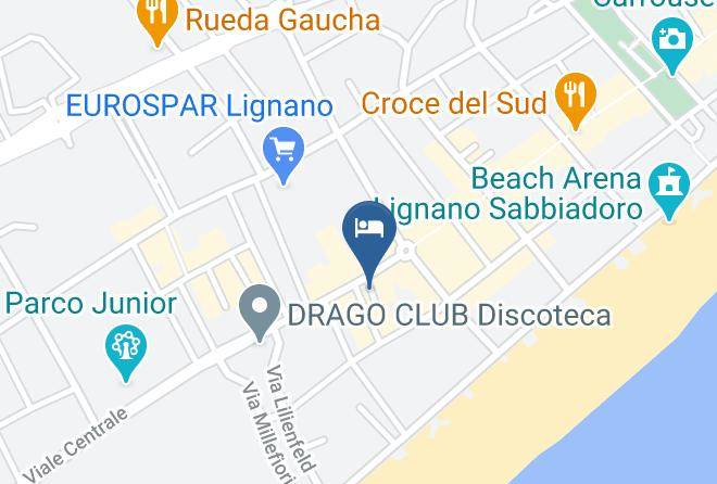 Udine - Hotel Da Giovanna Lignano Sabbiadoro Friuli Maps