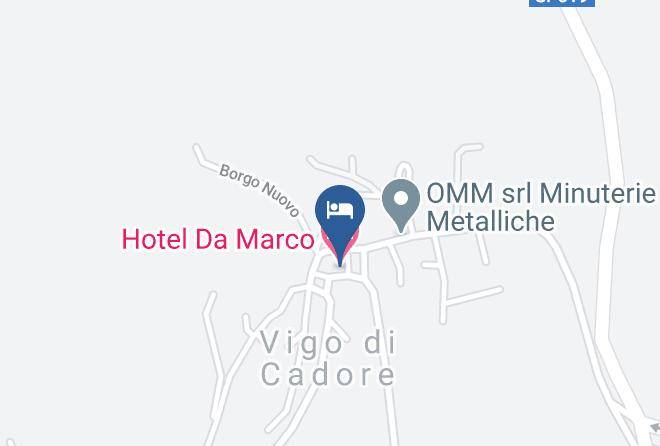 Belluno - Hotel Da Marco Maps
