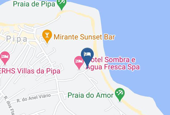 Hotel Da Pipa Map