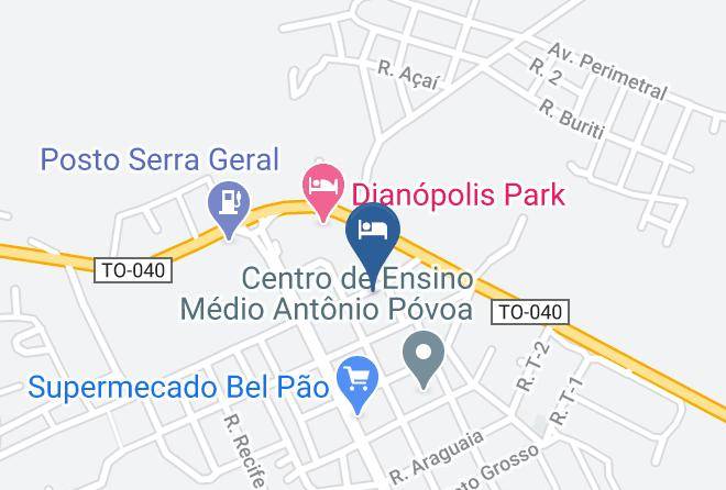 Dianopolis - Hotel Da Sabedoria Maps