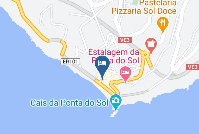 Ponta Do Sol - Hotel Da Vila Na Madeira Maps