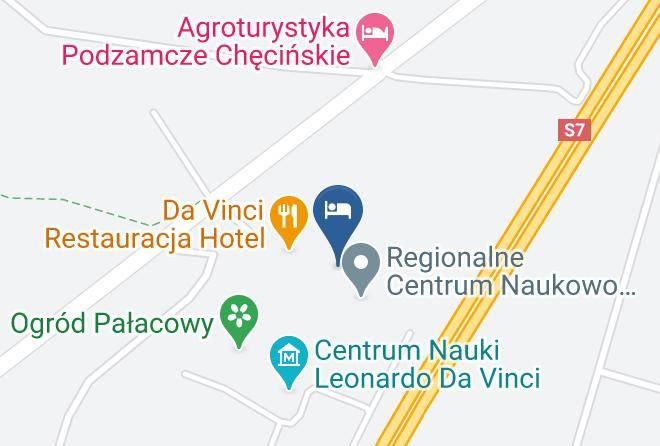 Kielecki - Hotel Da Vinci Maps