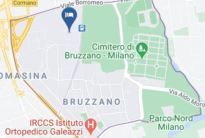 Milan - Hotel Da Vinci Milano Maps