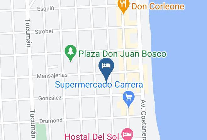 Mar Del Tuyu - Hotel Da Vinci Maps