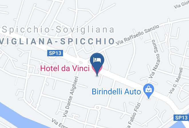 Florence - Hotel Da Vinci Maps
