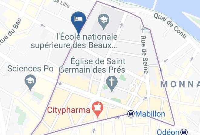 Paris - Hotel Da Vinci & Spa Maps