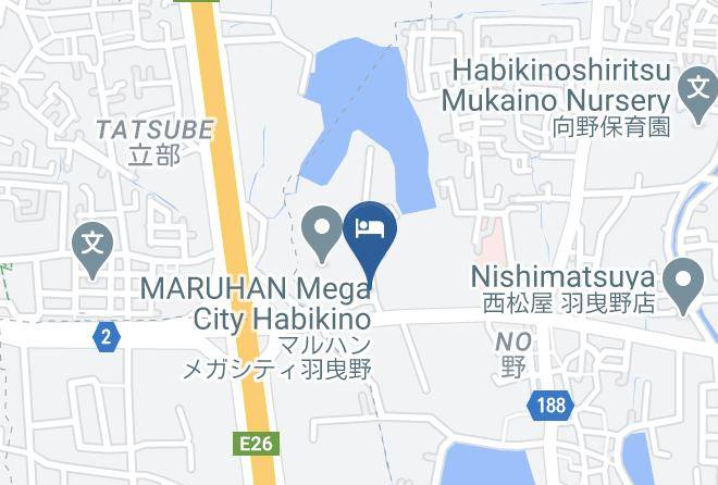 Habikino City - Hotel Daikoku Maps