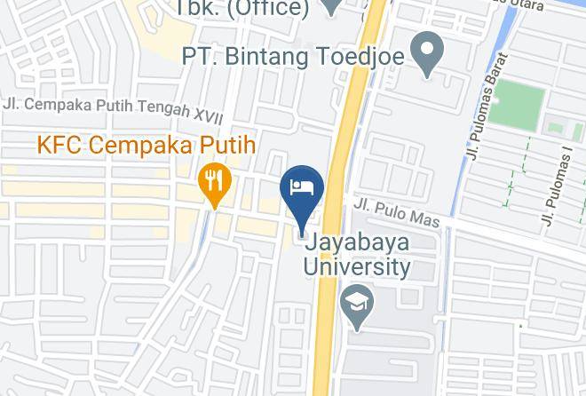 Central Jakarta - Hotel Daily Inn Maps