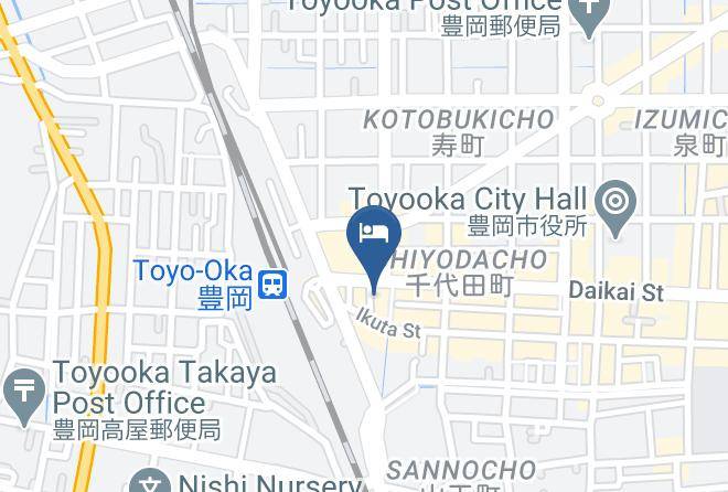 Toyooka City - Hotel Daimaru Maps