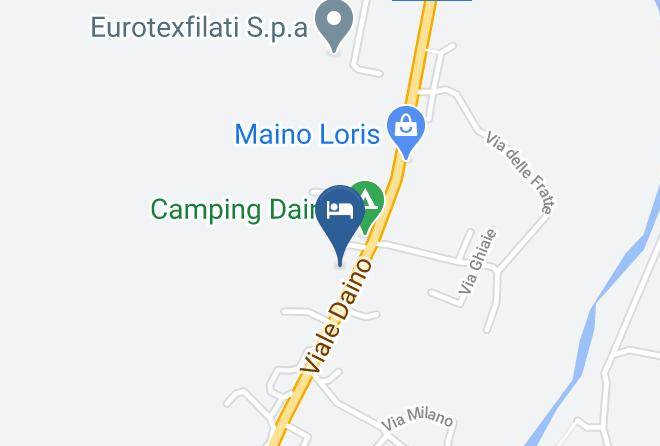 Trento - Hotel Daino Maps