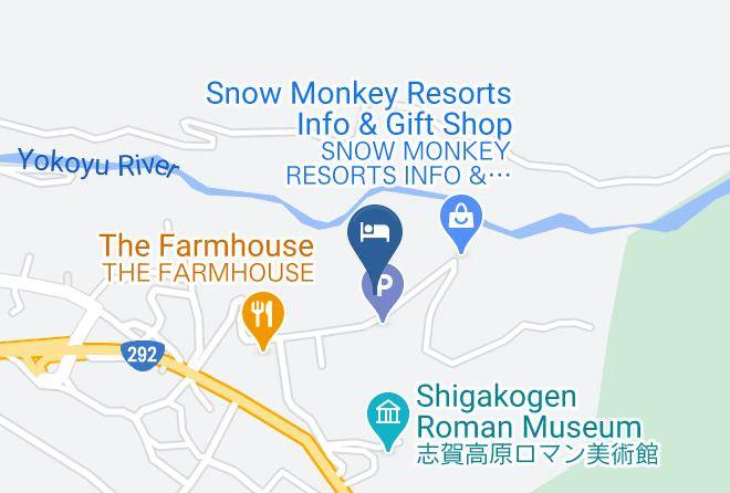 Yamanouchi Townshimotakai District - Hotel Dairoku Maps