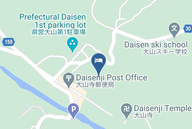 Daisen Townsaihaku District - Hotel Daisen Shirogane Maps