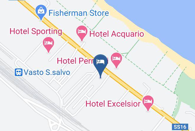 Chieti - Hotel Dakar Vasto Marina Maps