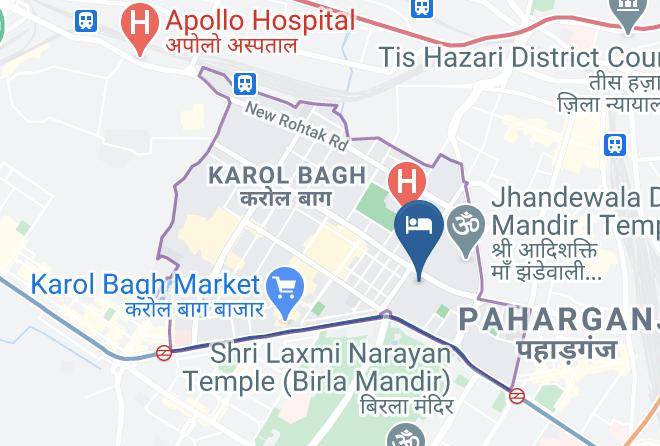 Karol Bagh - Hotel Dakha International Maps