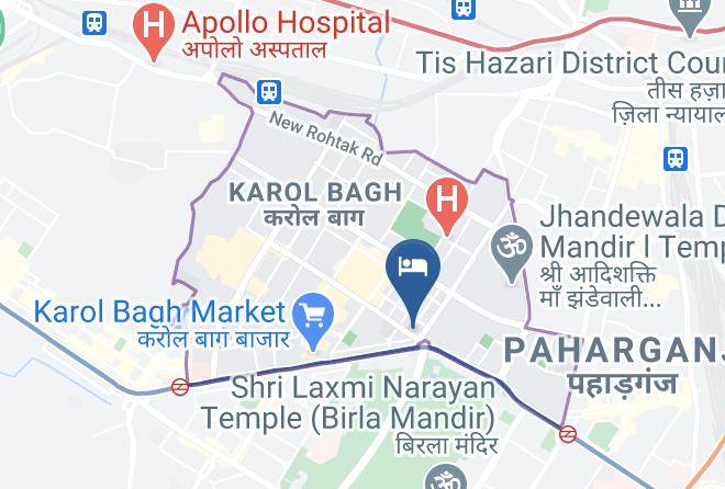 Karol Bagh - Hotel Dakha International New Delhi Maps